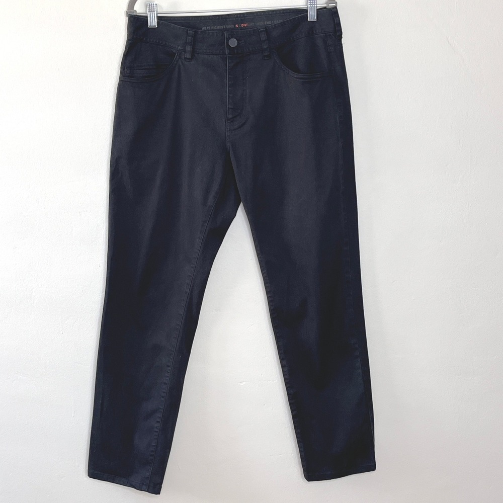 Rhone Mens 32 Black Commuter Pants Trousers Stretchy Office Casual Weekends‎